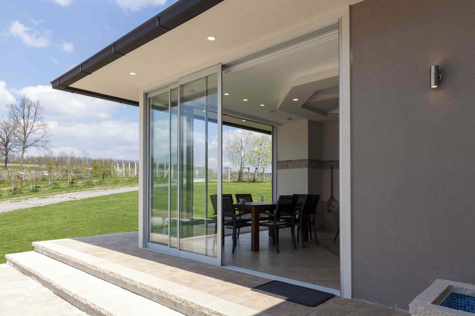 Aluminium French Doors - Brilliant Windows